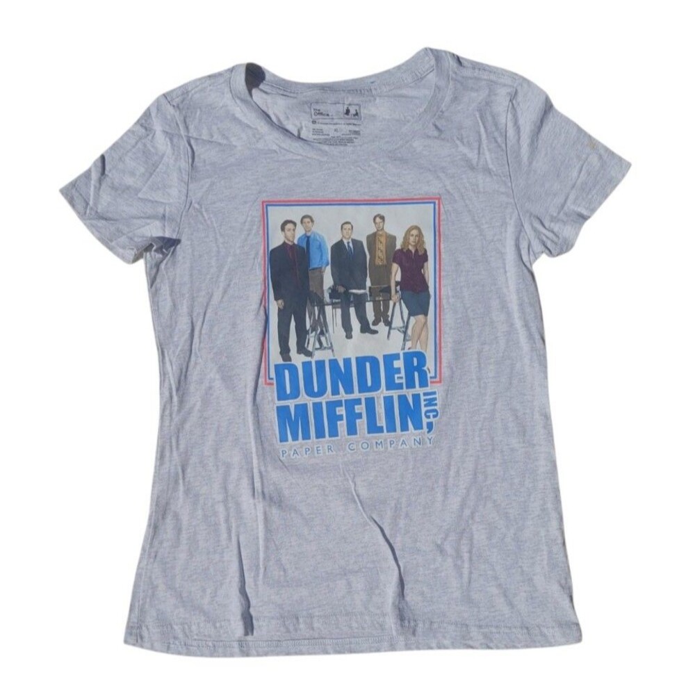 The Office Dunder Mifflin Paper Company Gray Women's Size XL New Without Tags
